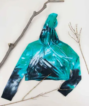 Rusalka Tie Dye Hoodie Crop Top