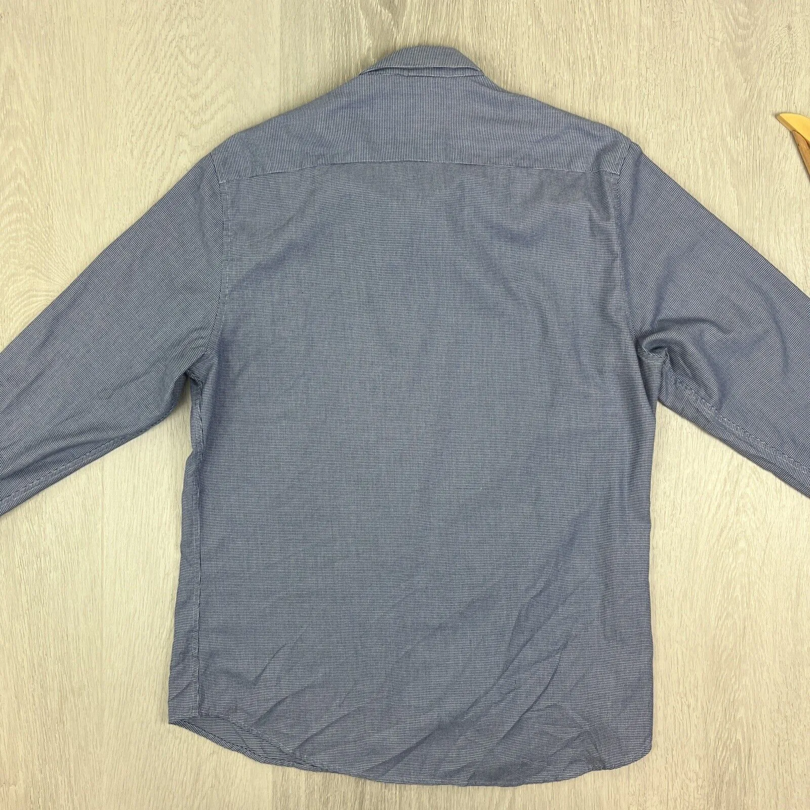 SABA Mens Blue Long Sleeve Button Up Shirt Size Large (2 Shirts)