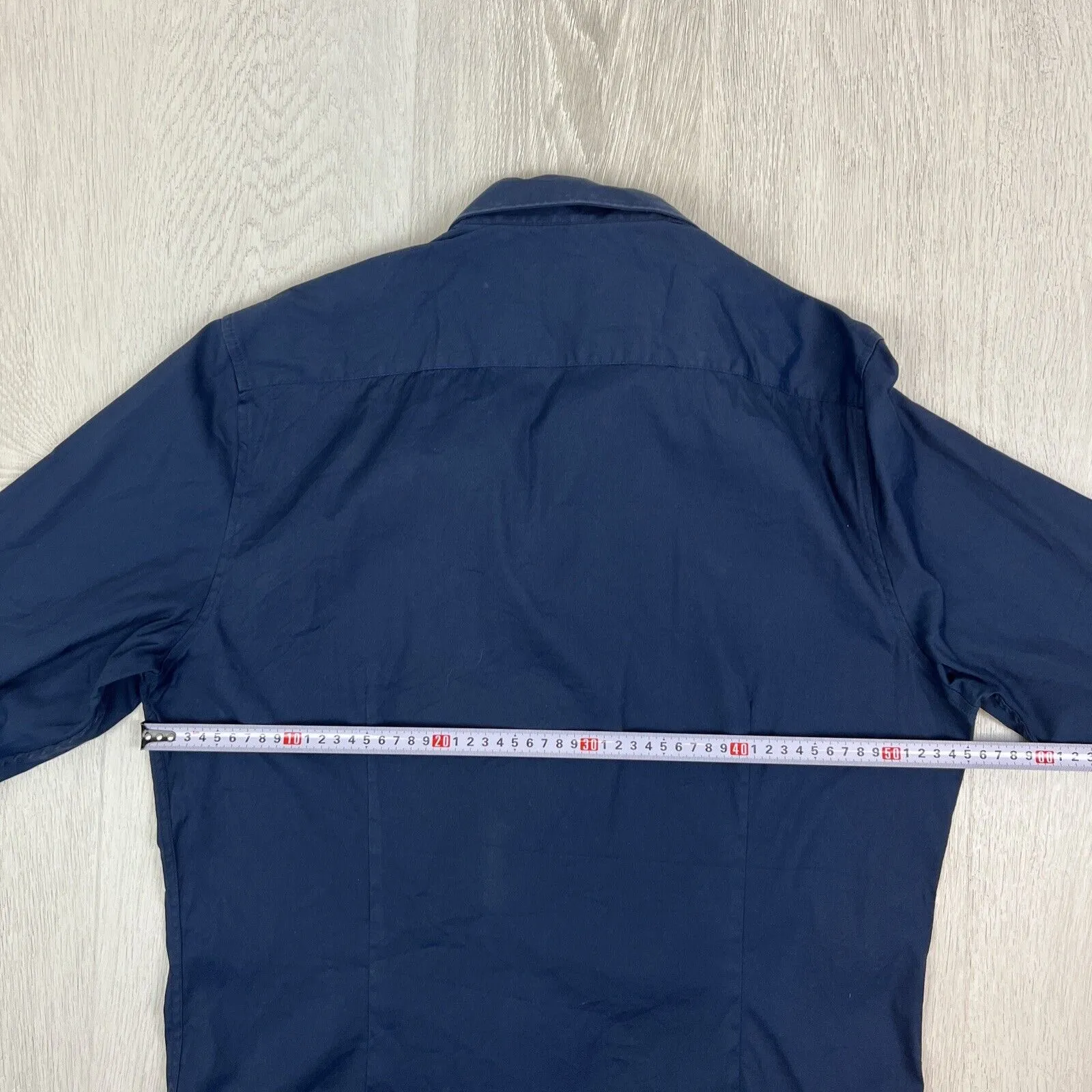 SABA Mens Blue Long Sleeve Button Up Shirt Size Large (2 Shirts)