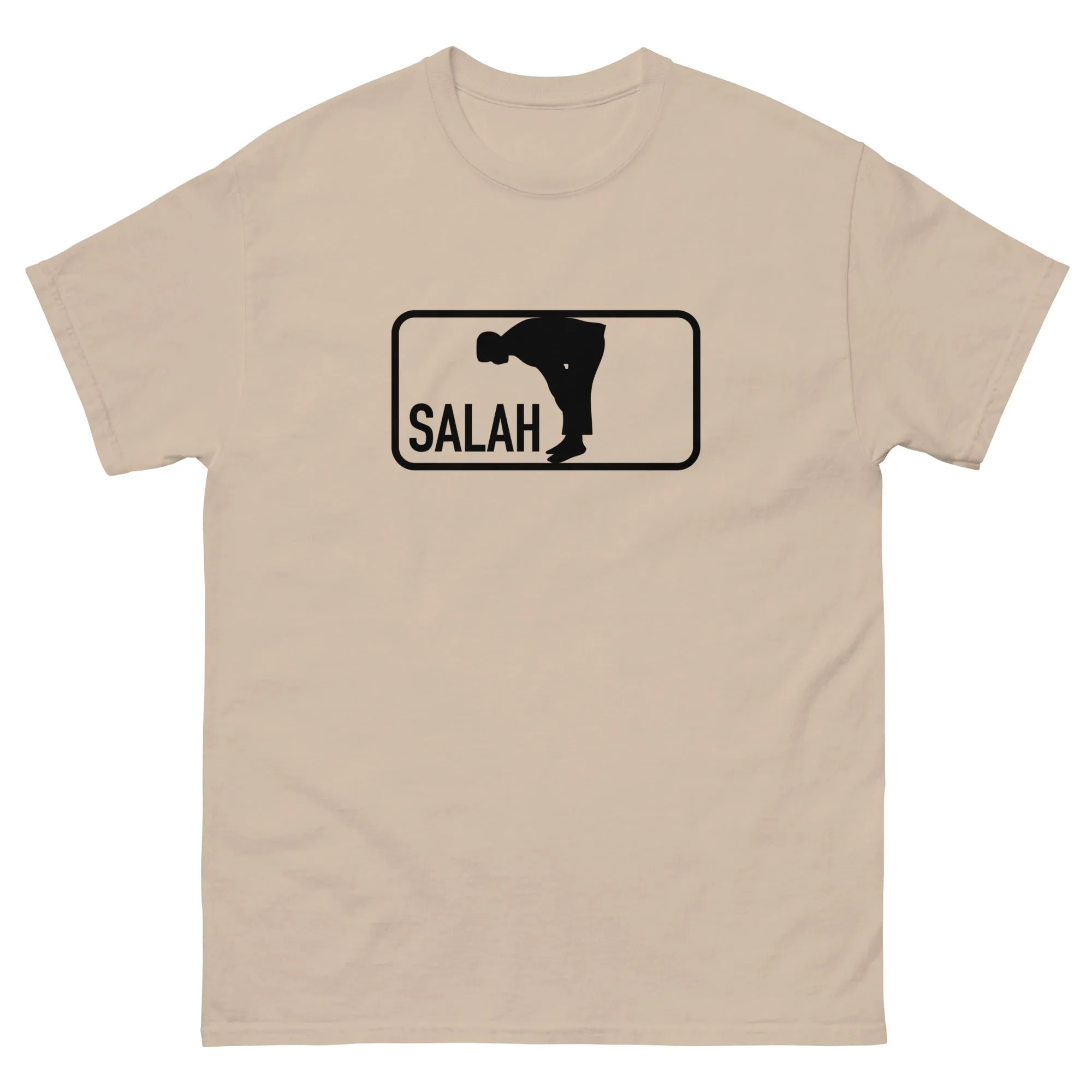 Salah Classic Black Logo Cotton T-Shirt (Multiple Colors) v1