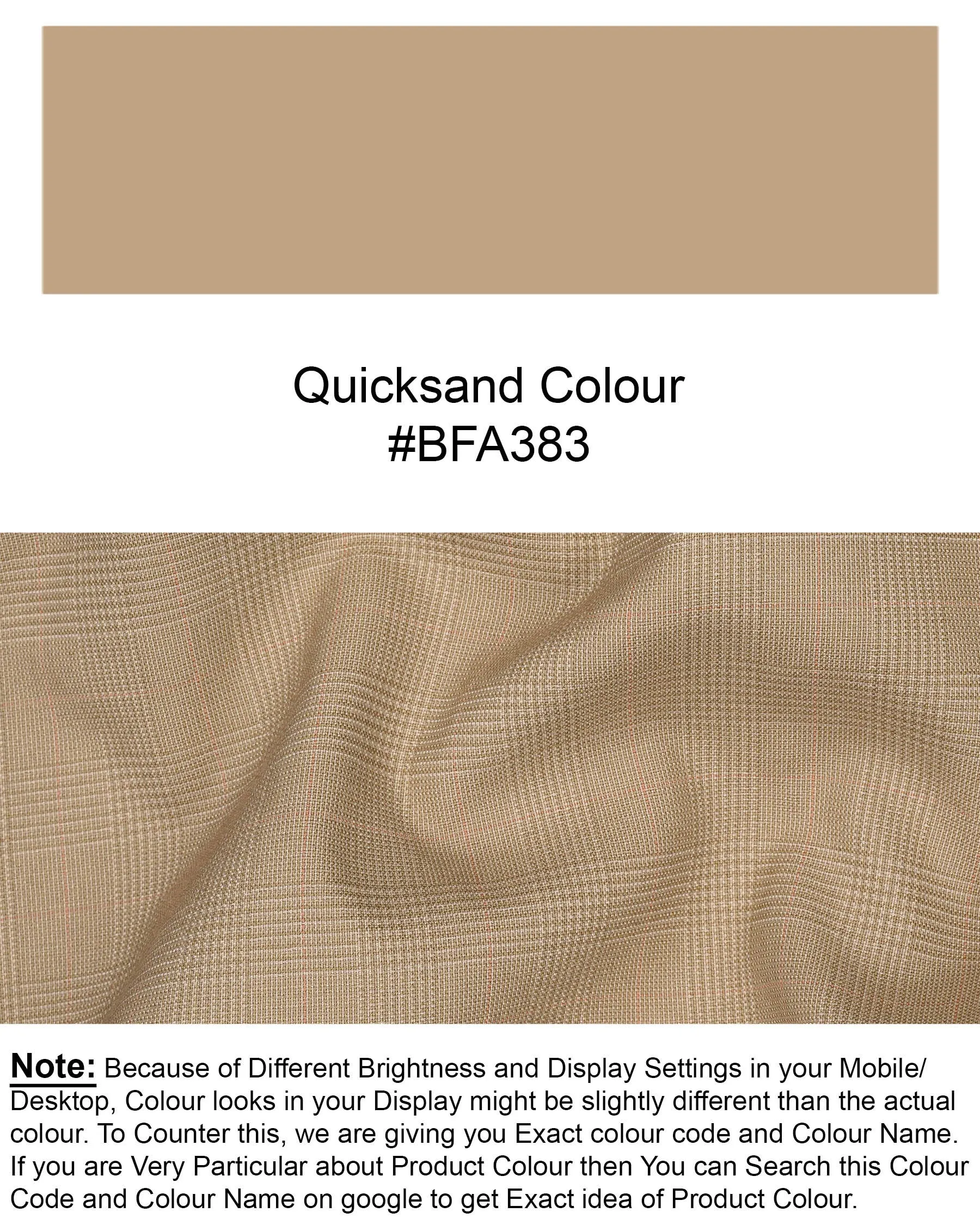 Sandrift Brown Double Breasted Blazer