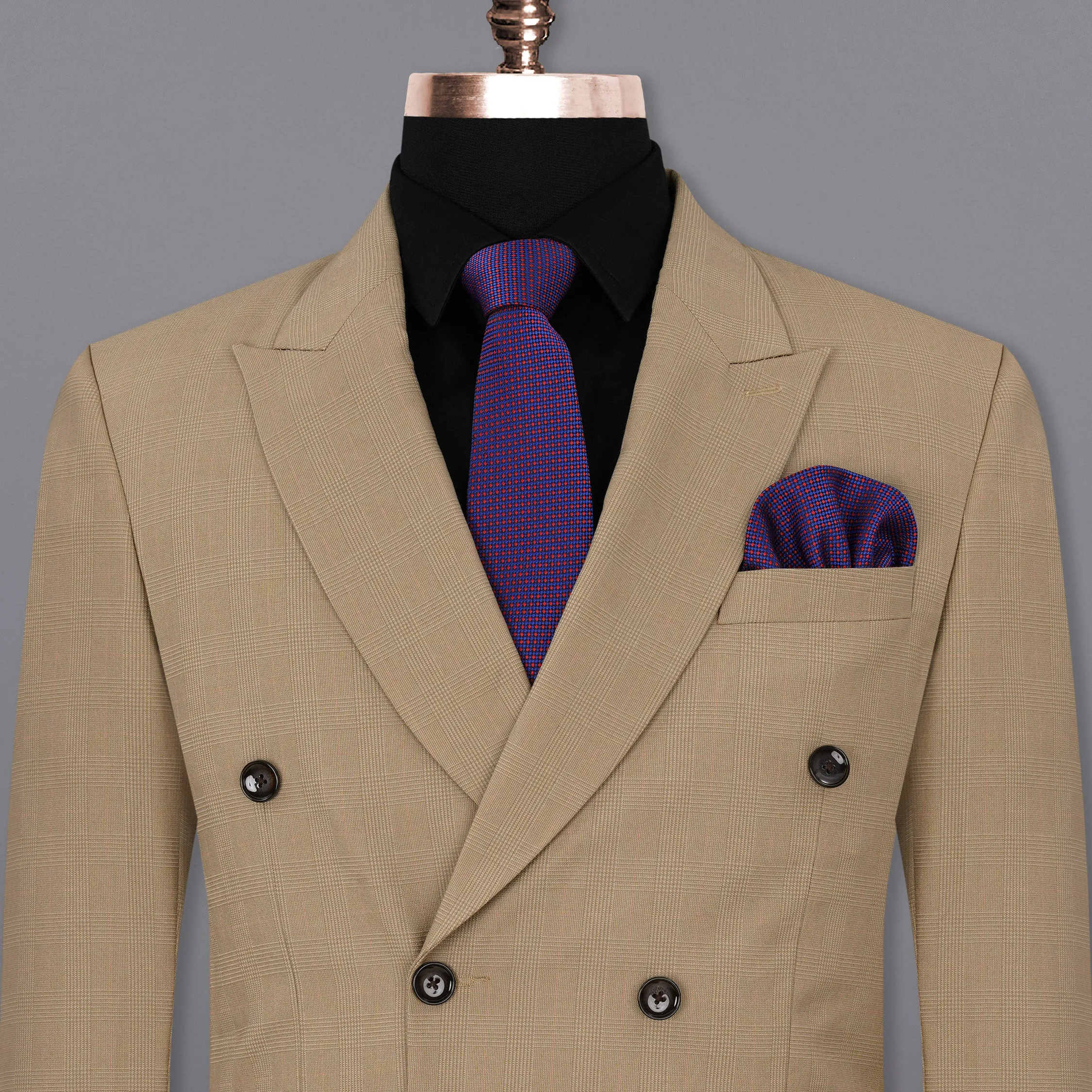 Sandrift Brown Double Breasted Blazer