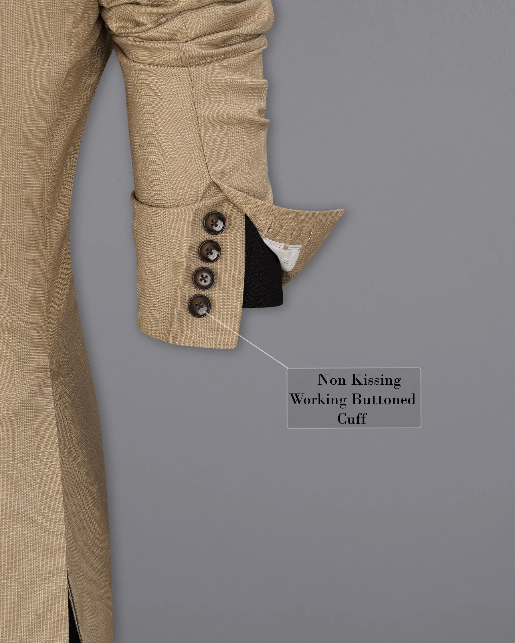 Sandrift Brown Double Breasted Blazer