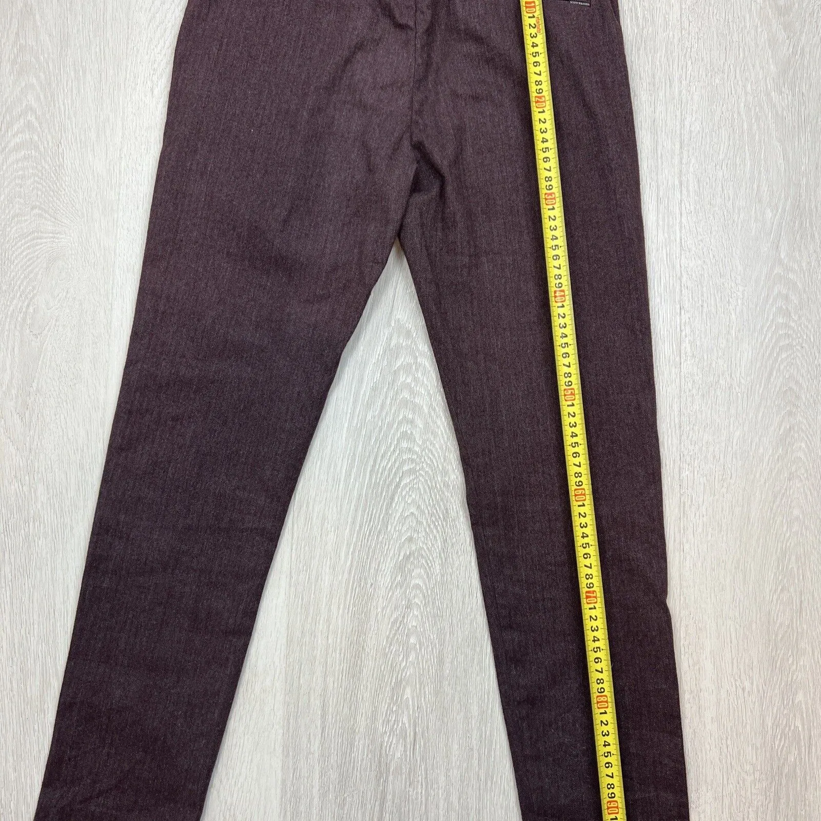 Scotch & Soda Mens Maroon 'Mott' Dress Pants Size 30/32