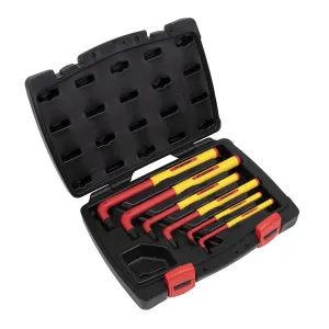 Sealey Premier Hex Key Set 6pc Extra-Long VDE