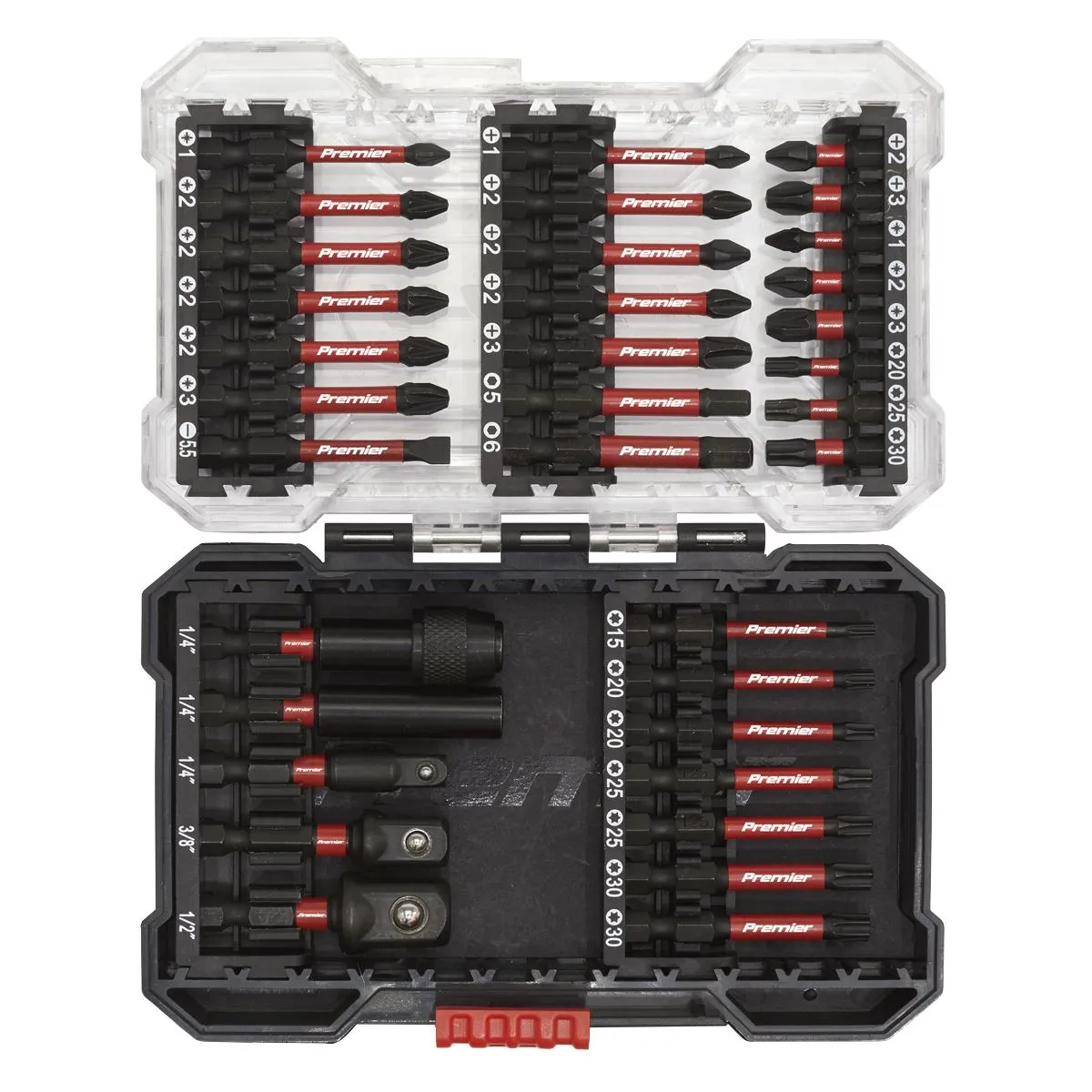 Sealey Premier Power Tool Bit Set 34pc Impact Grade