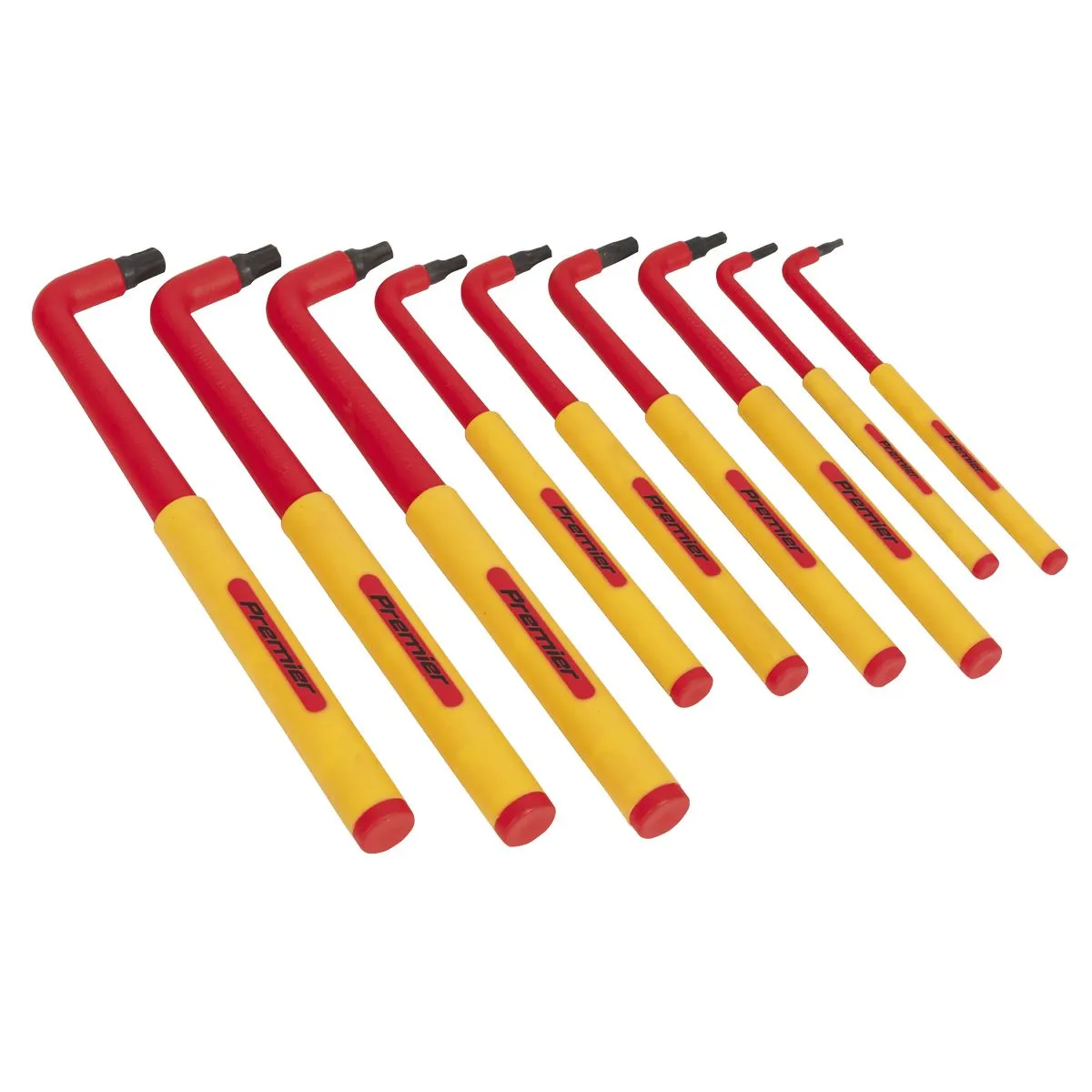 Sealey Premier TRX-Star* Key Set 9pc Extra-Long VDE