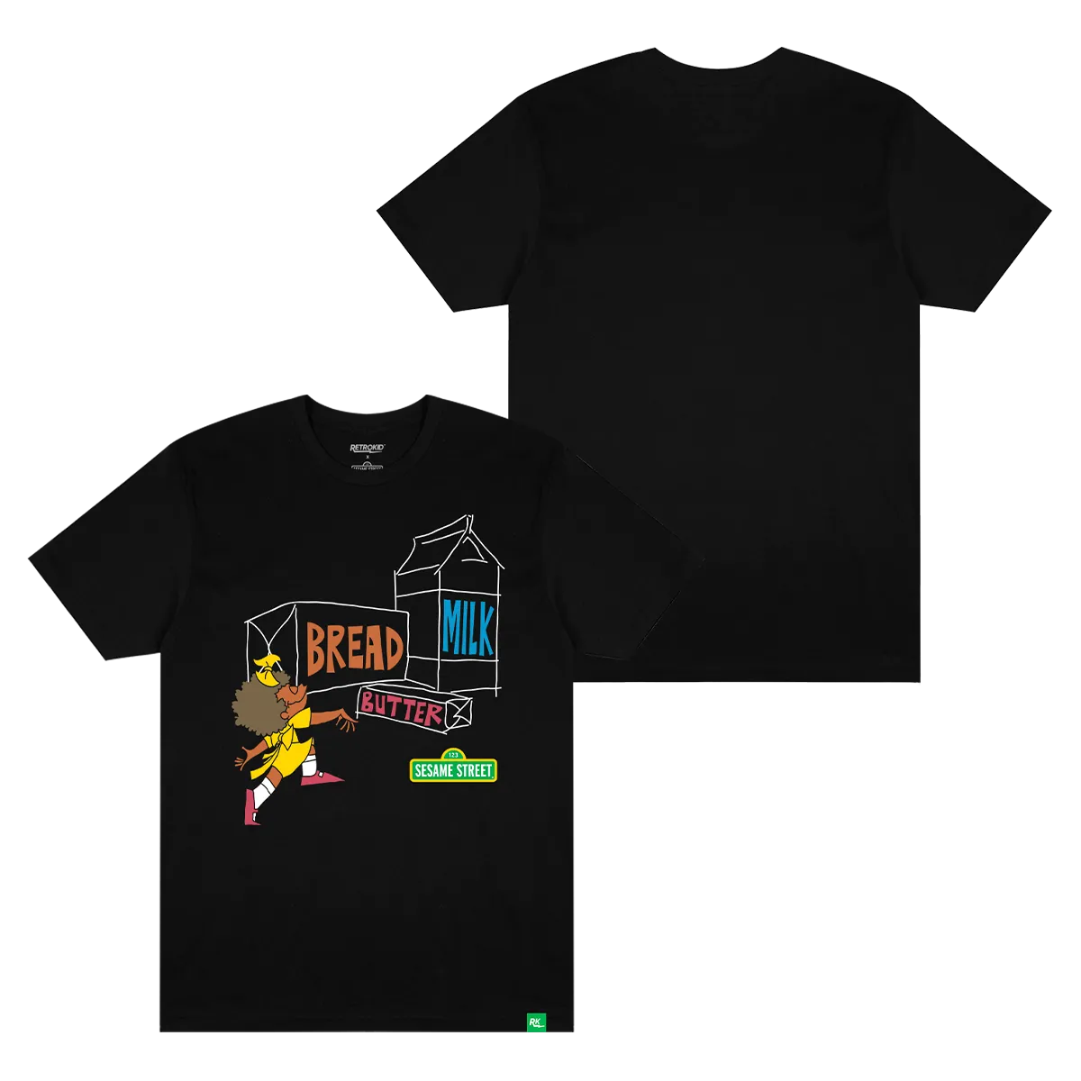 Sesame Street I Remember T-Shirt - Black