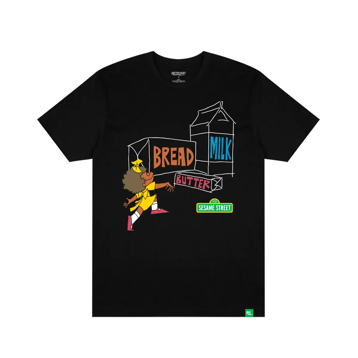 Sesame Street I Remember T-Shirt - Black