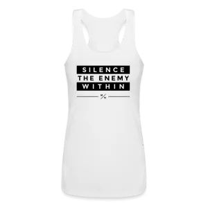 Silence the Enemy Within - Women’s Performance Racerback Tank Top