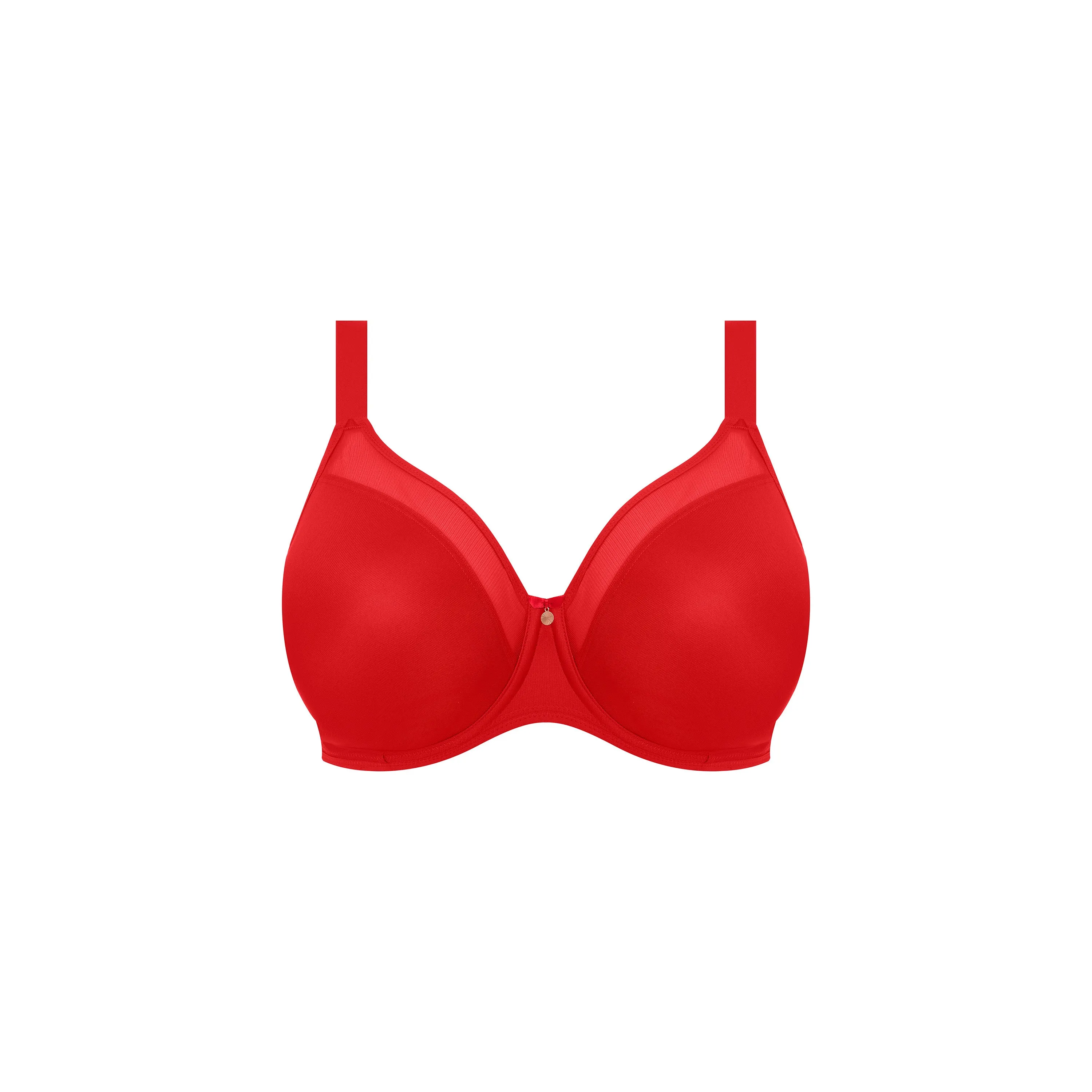 Smooth T-Shirts Bra - Haute Red