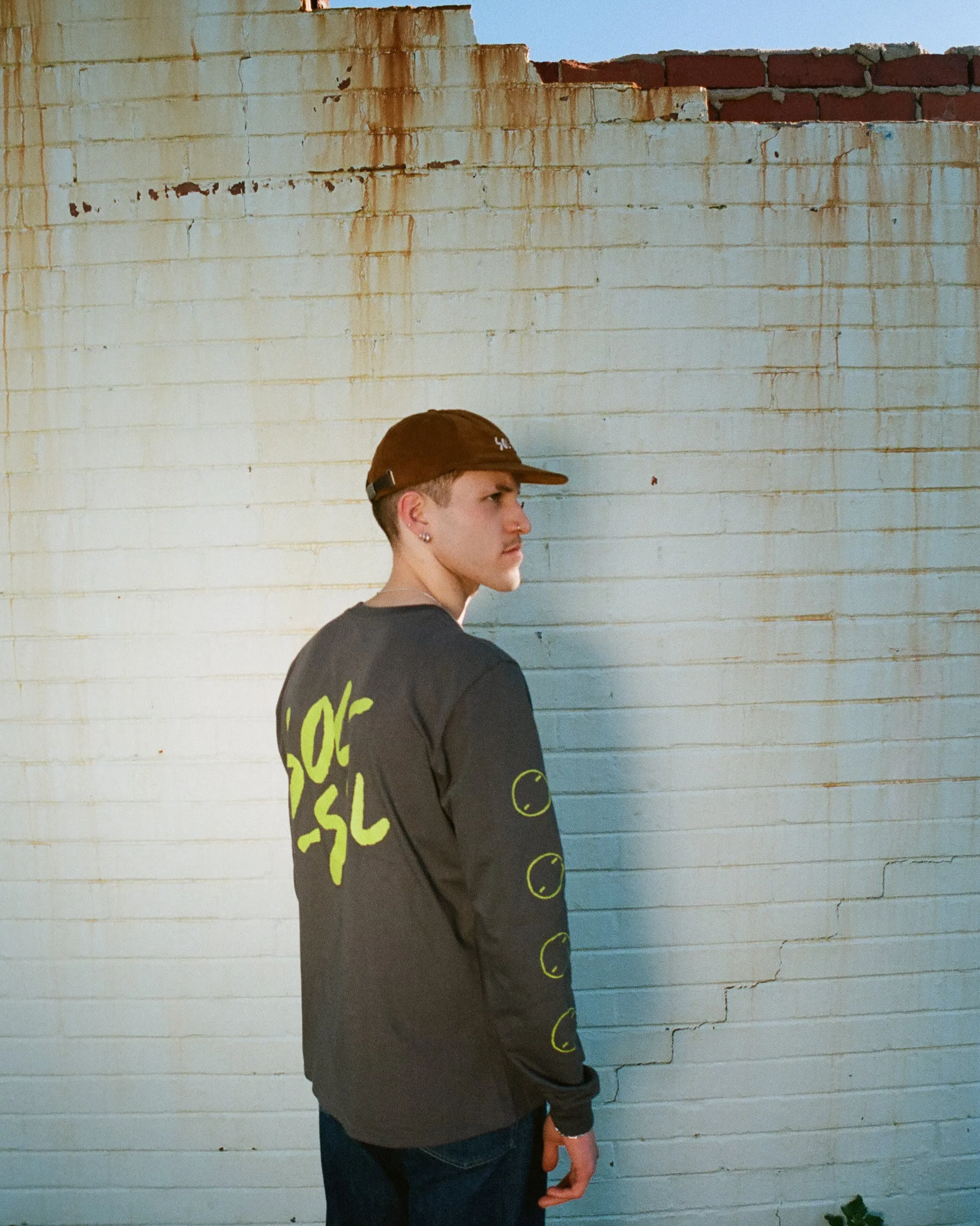 Sol Sol - Classic Logo Long Sleeve - Charcoal