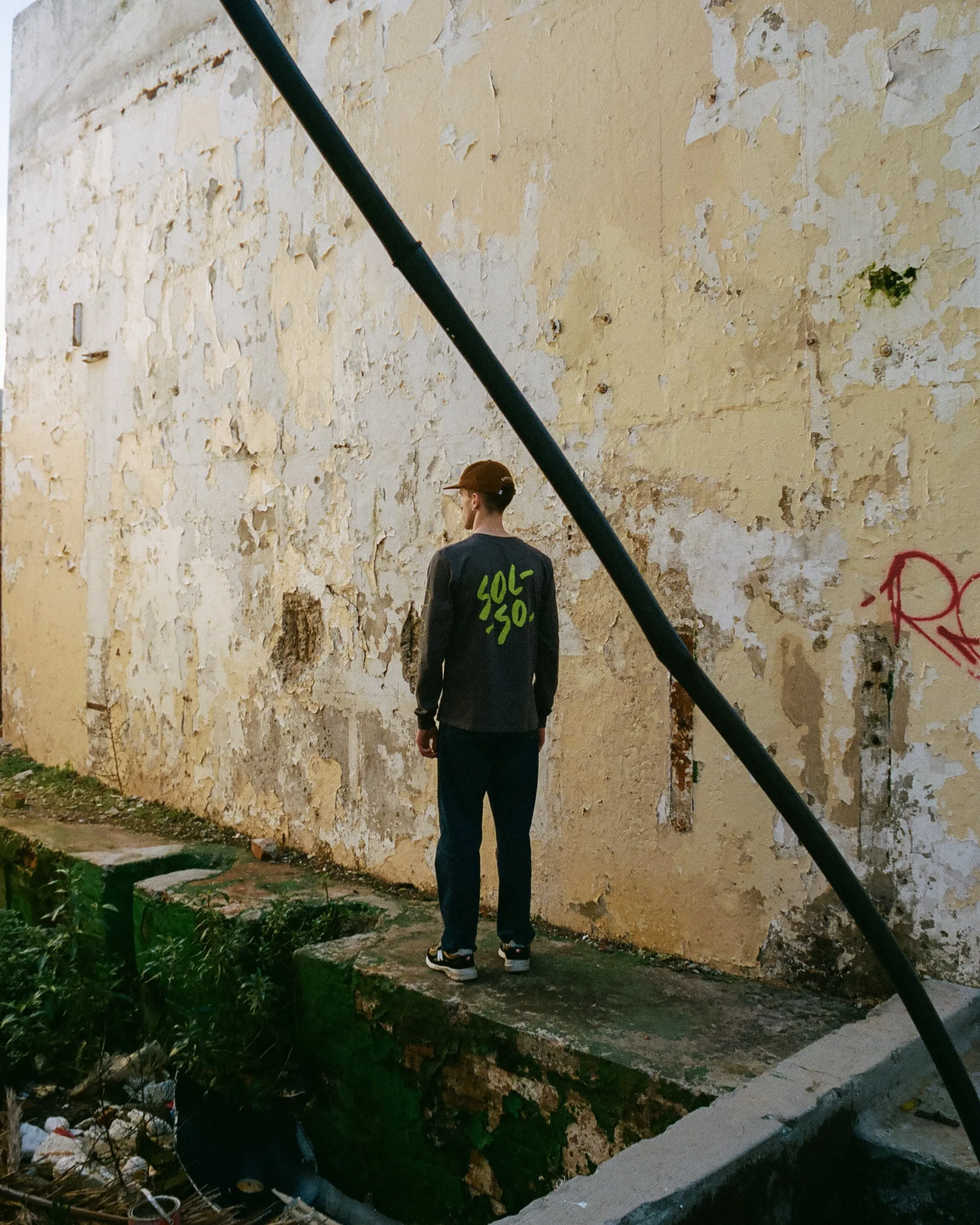 Sol Sol - Classic Logo Long Sleeve - Charcoal