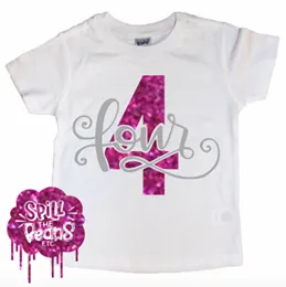 Sparkle Age Birthday Kid's Shirt
