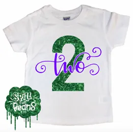 Sparkle Age Birthday Kid's Shirt