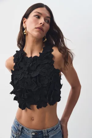 Splendour Flower Shell Top