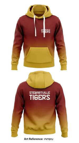 STEWARTVILLE TIGERS Store 1 Core Men's Hooded Performance Sweatshirt - FVTqyJ