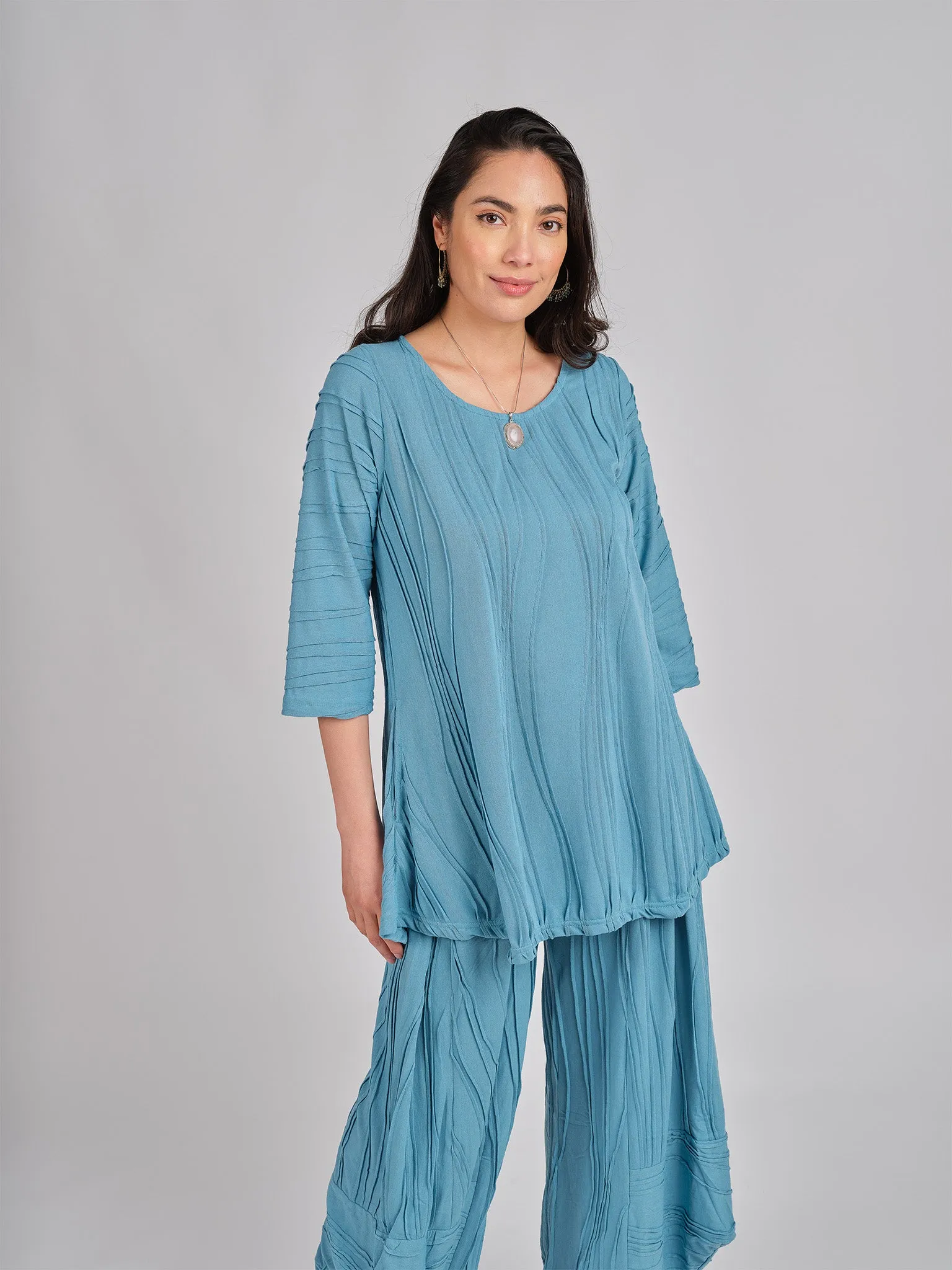 Stitched Long Sleeves Tunic.