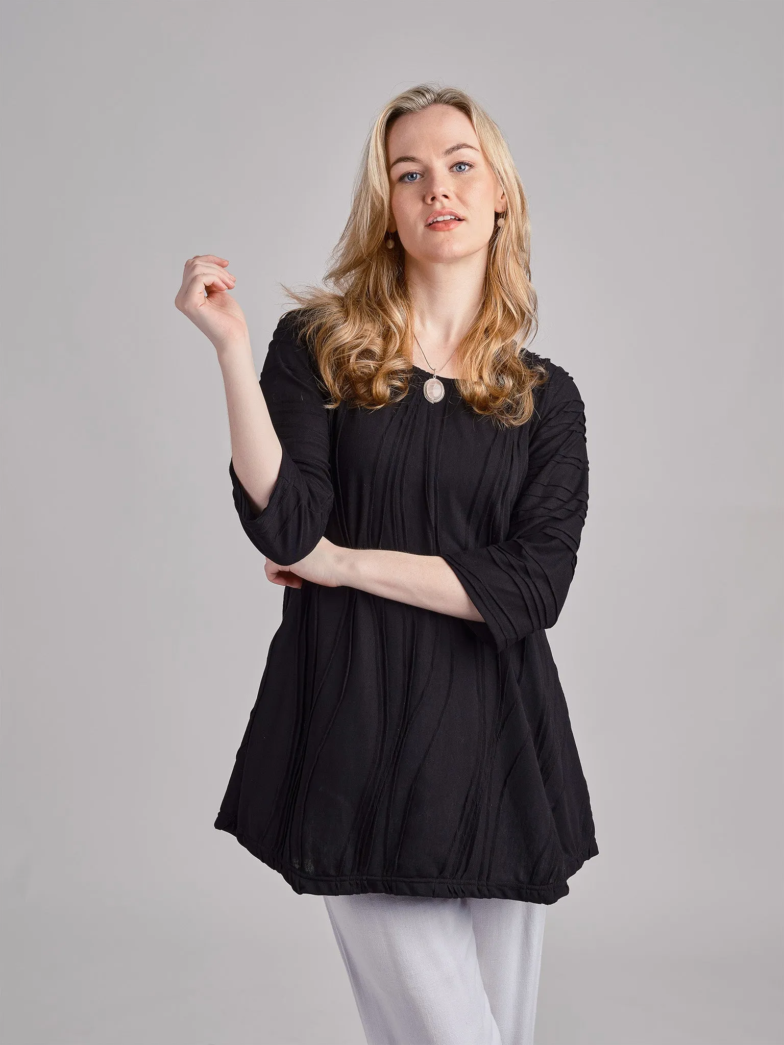 Stitched Long Sleeves Tunic.