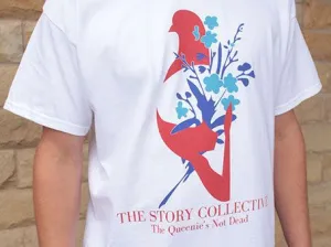 Story Queenies Not Dead Tee White