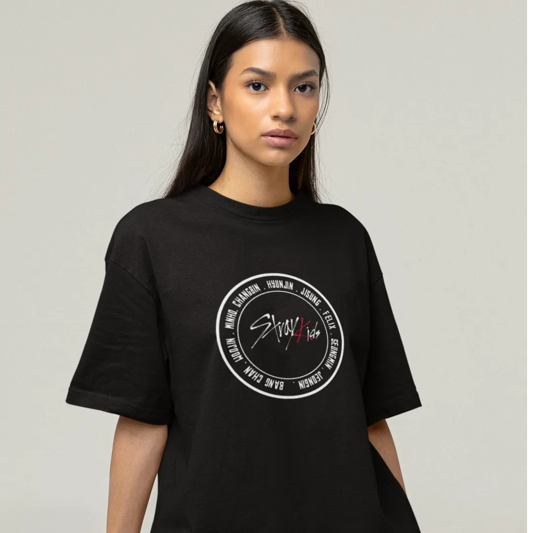 Stray Kids T-Shirt Round Logo