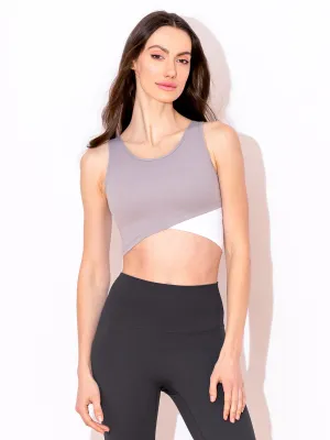 STRIDE LAYER TANK, LUNAR GREY