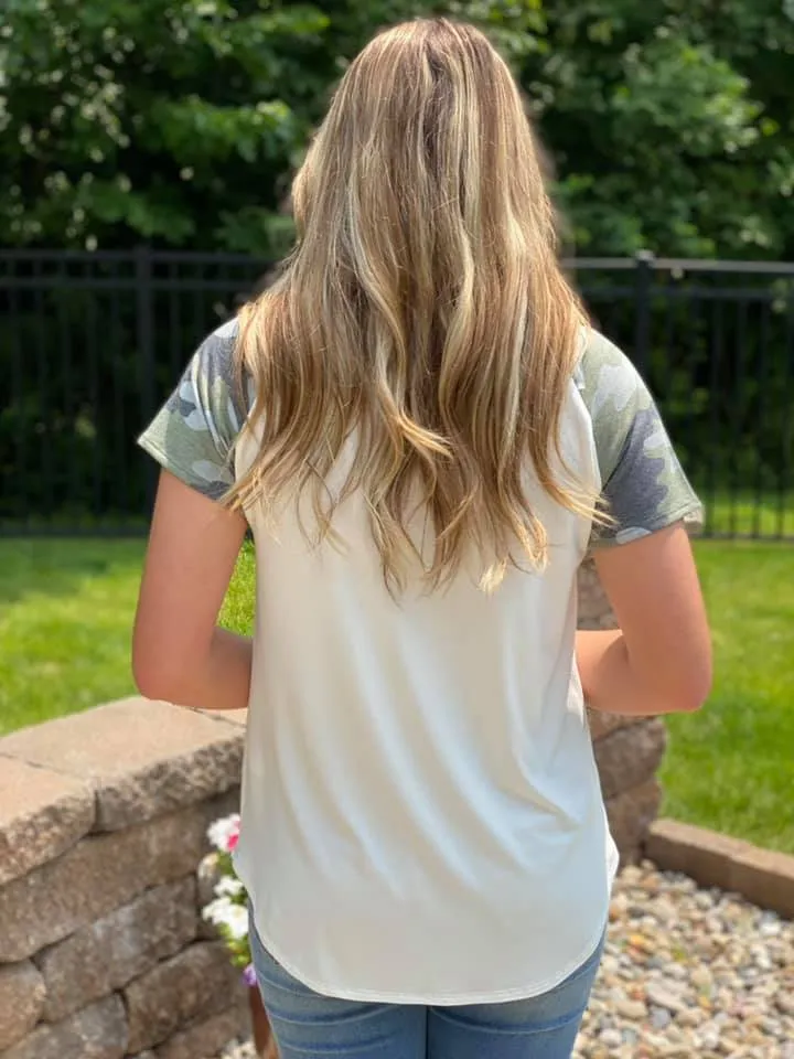 Summer Camo Top