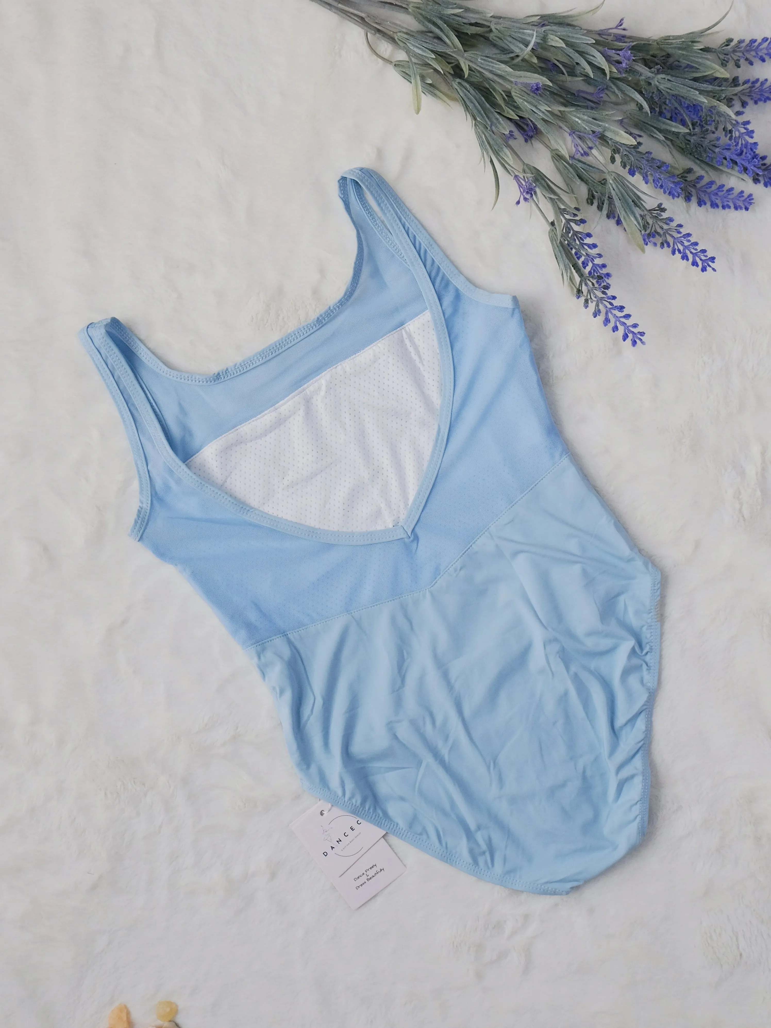 Tanks Dance Leotard （Subtle Charm 23n0003）Sky Blue