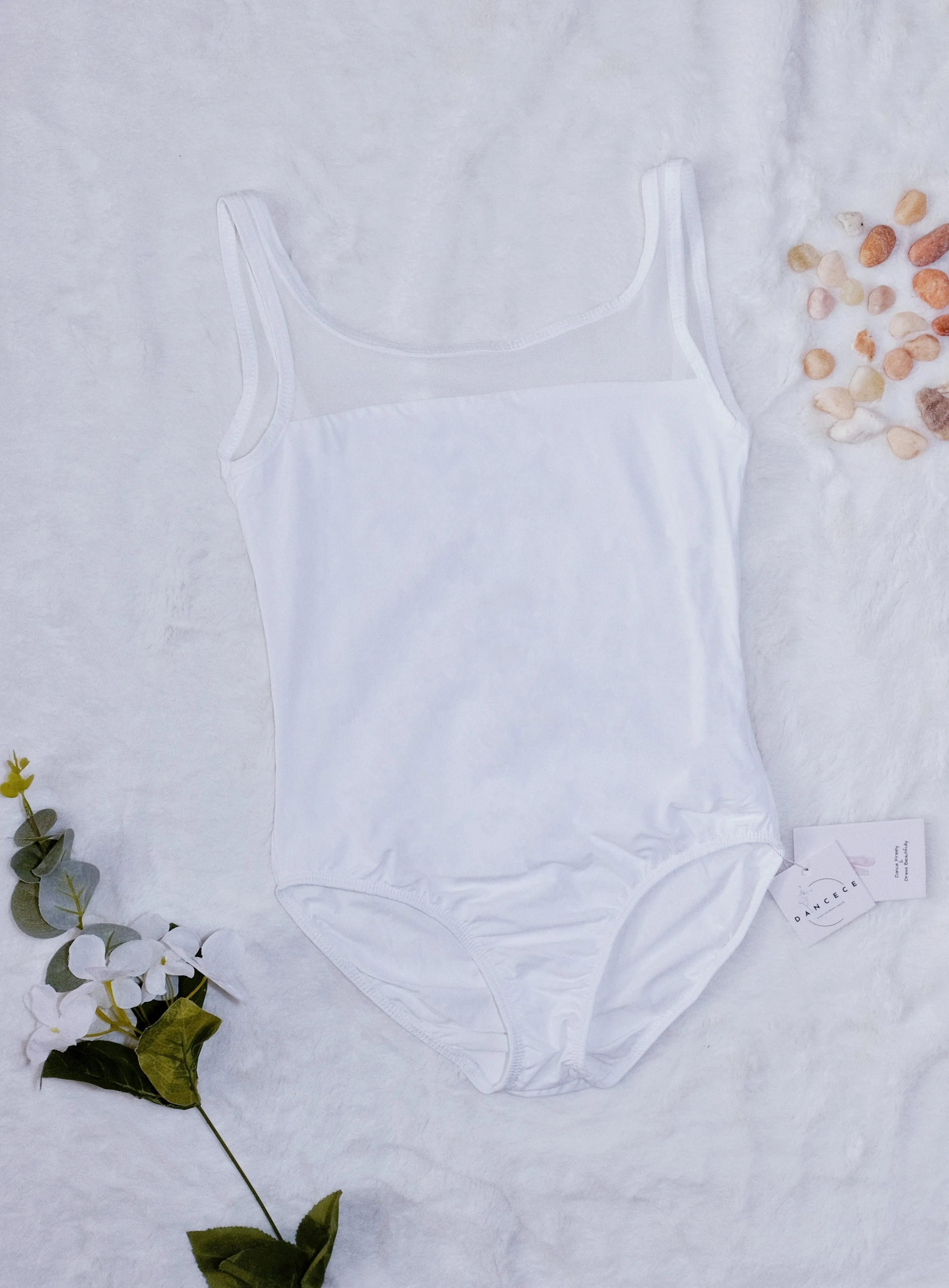 Tanks Dance Leotard （Subtle Charm 23n0003）Snow White