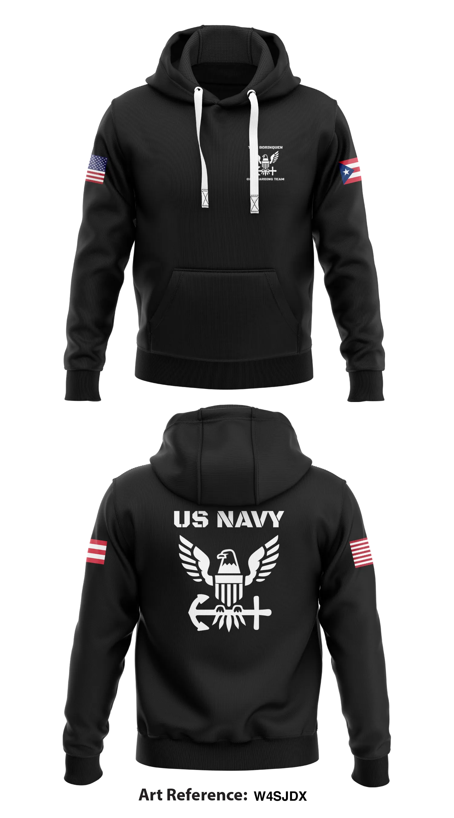 TAOC Borinquen Store 1  Core Men's Hooded Performance Sweatshirt - W4sjDX