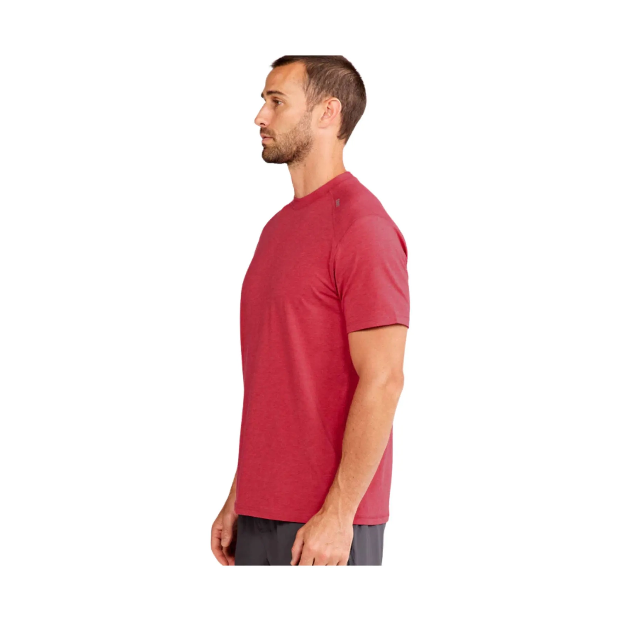 Tasc Men's Carrollton Fitness Tee - Ruby Heather