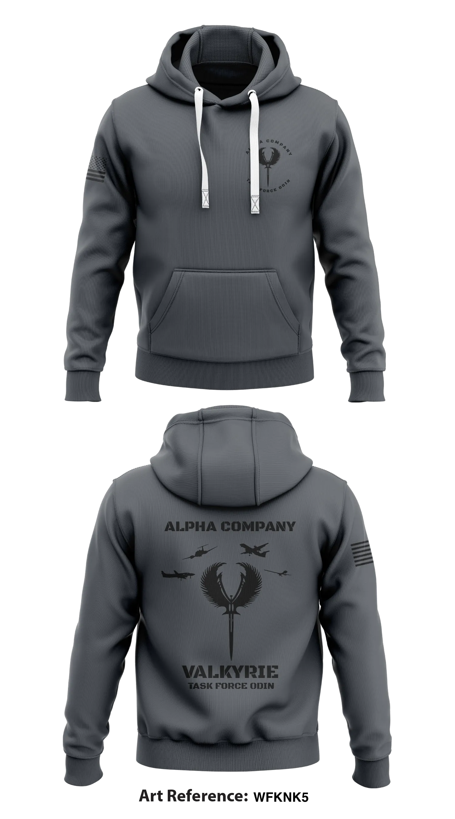 Task Force Odin Store 1 Core Men's Hooded Performance Sweatshirt - WfKNK5