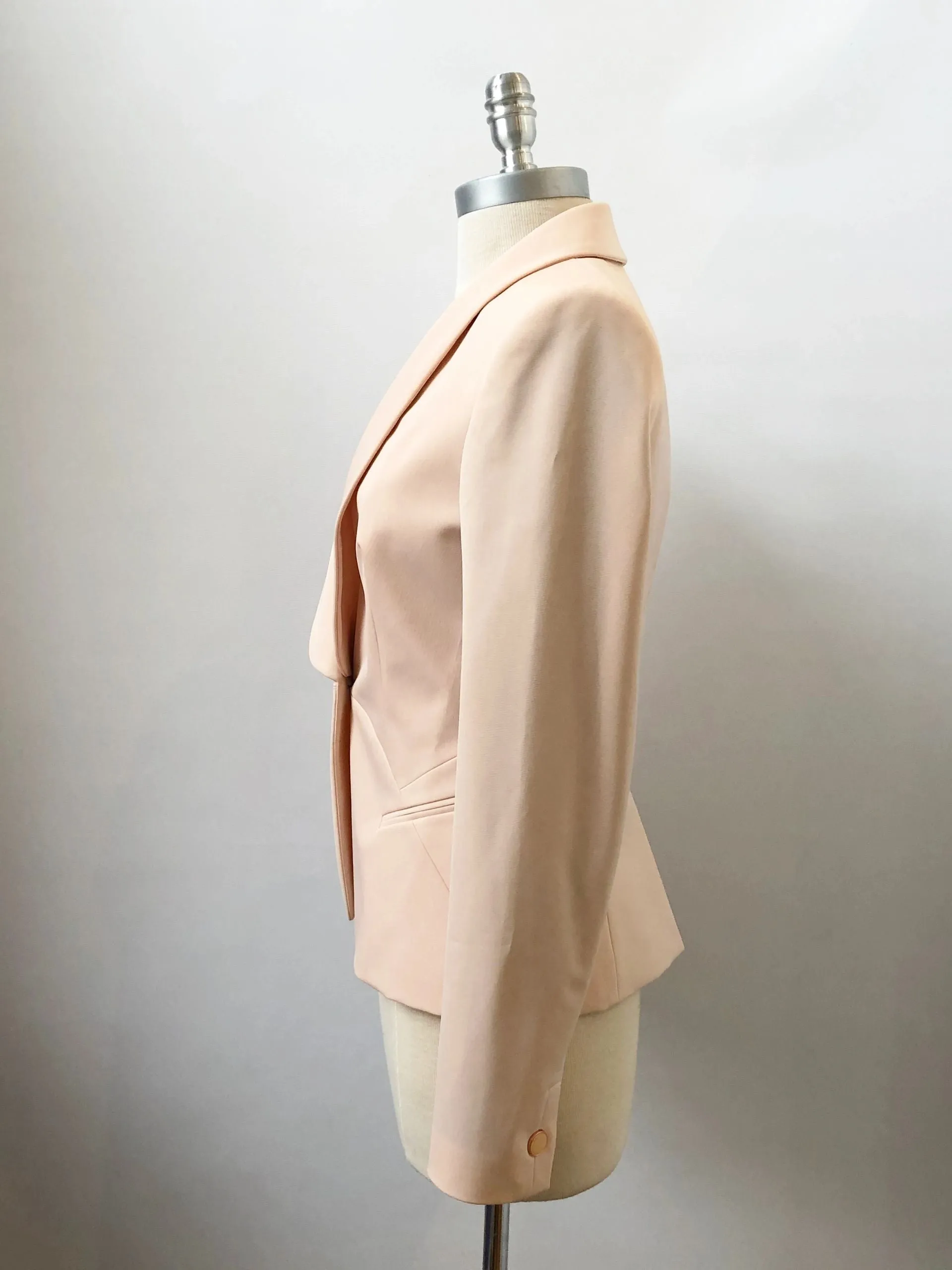 Ted Baker Pale Pink Blazer Size 1 (4 Us)