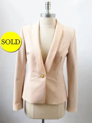 Ted Baker Pale Pink Blazer Size 1 (4 Us)