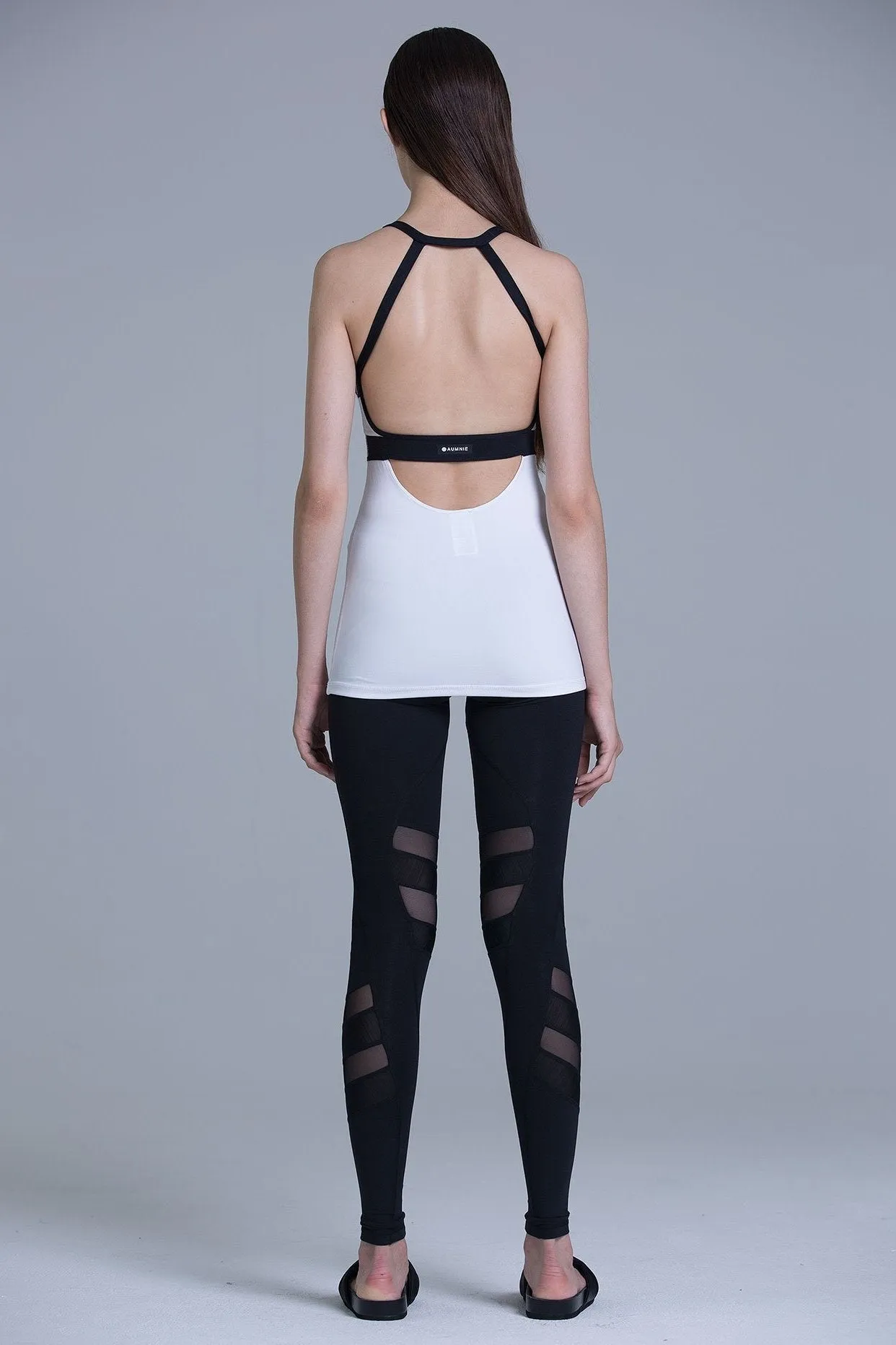 TENDENCY TANK, WHITE/BLACK