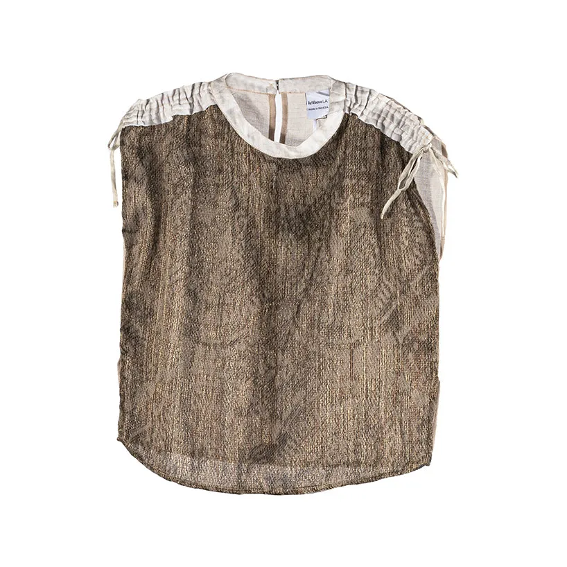 The Samara Blouse - Bronze