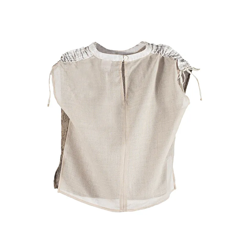The Samara Blouse - Bronze
