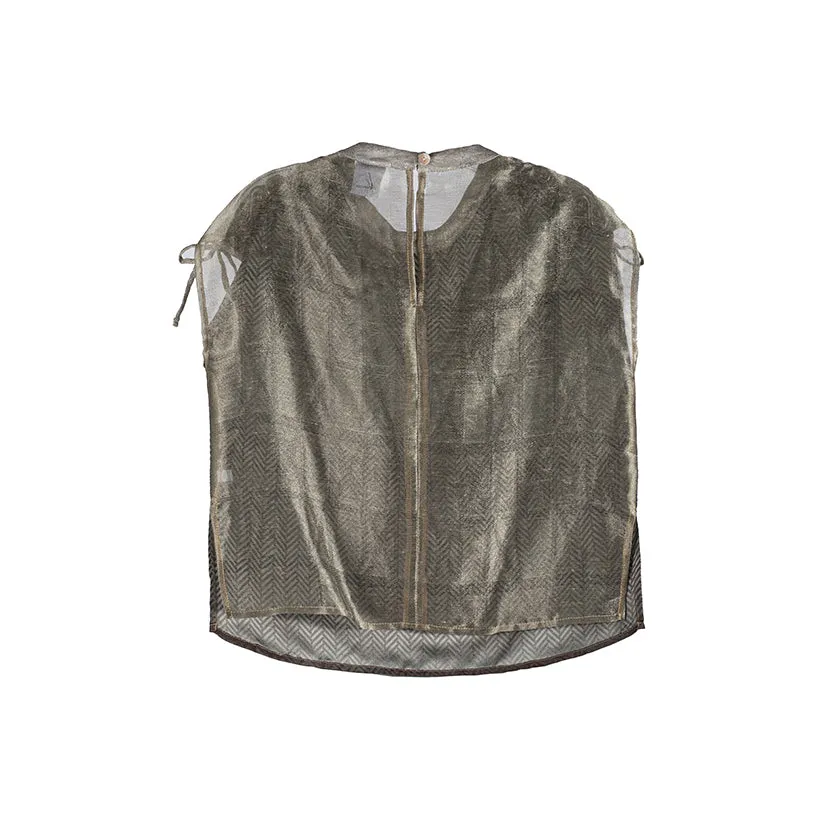 The Samara Blouse - Gray