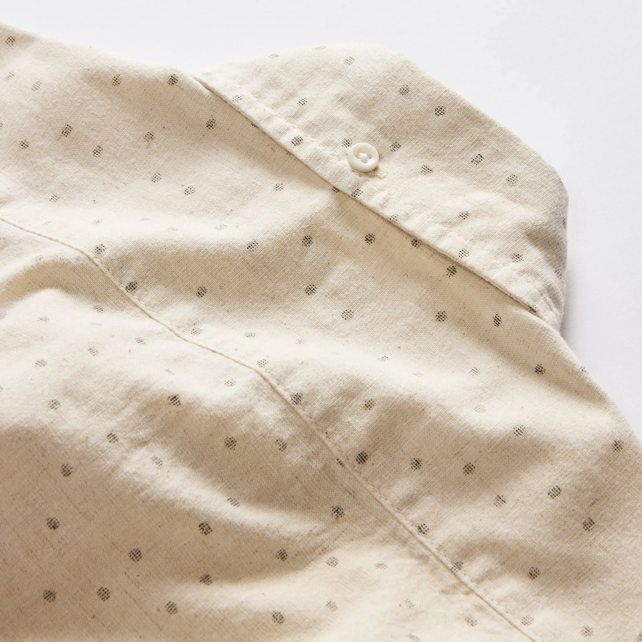 The Short Sleeve Jack | Heather Oat Dot