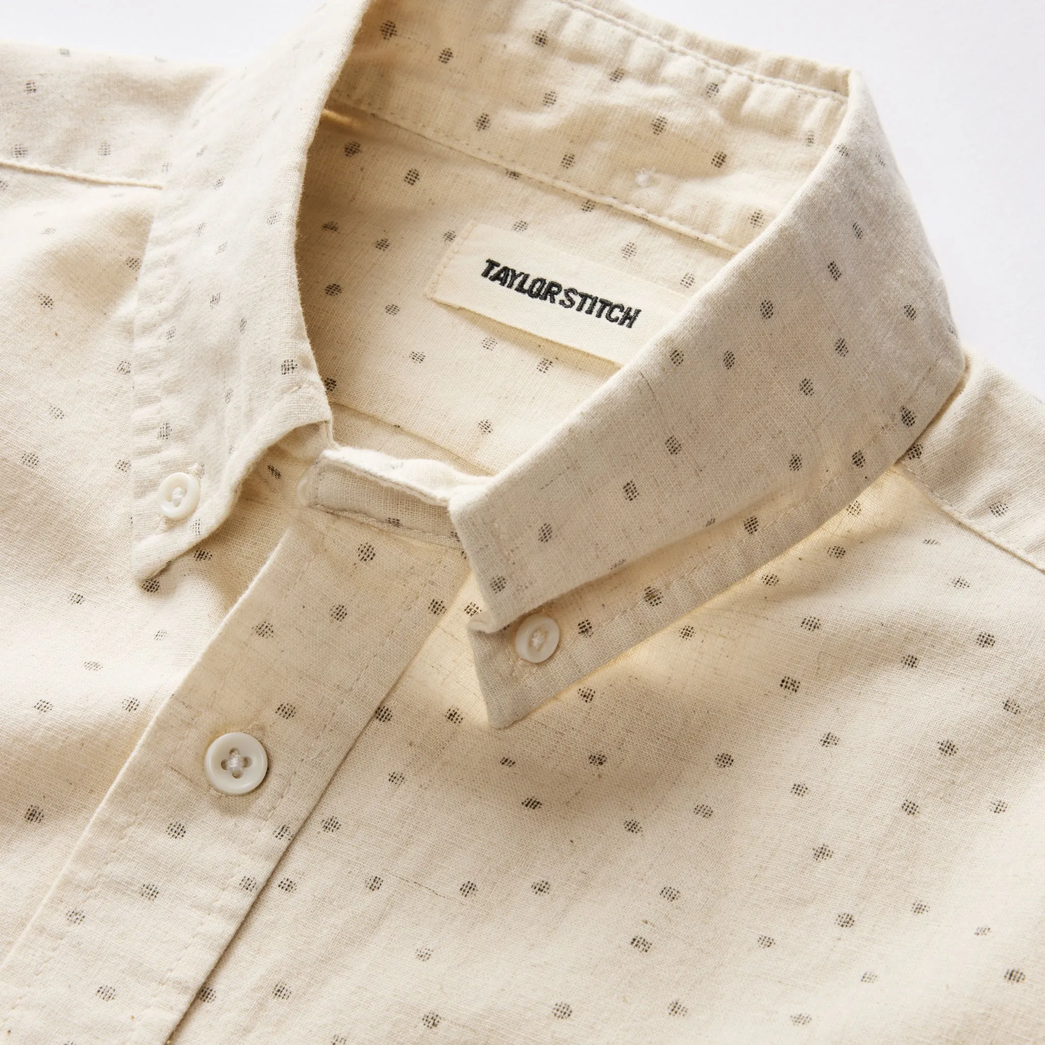 The Short Sleeve Jack | Heather Oat Dot