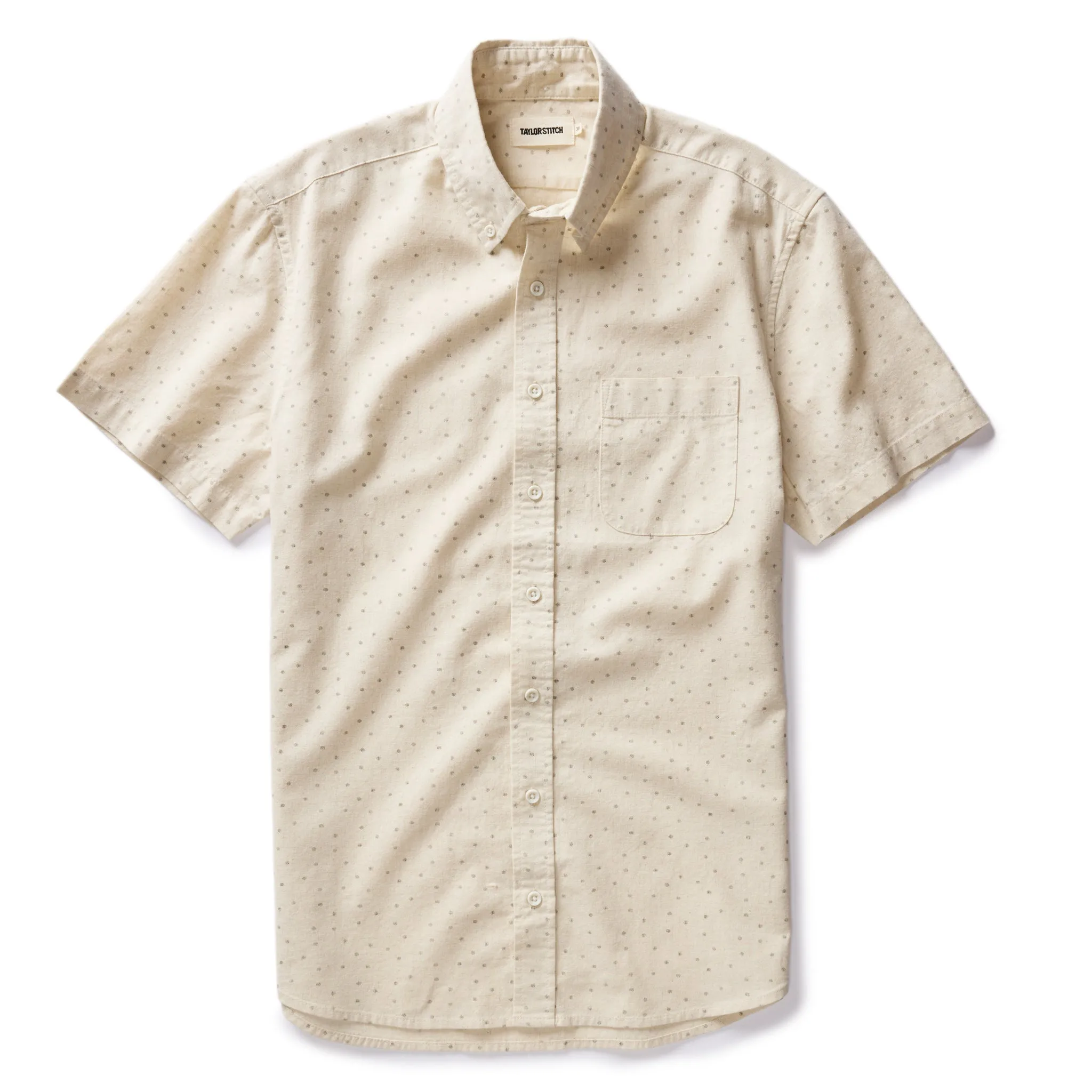The Short Sleeve Jack | Heather Oat Dot