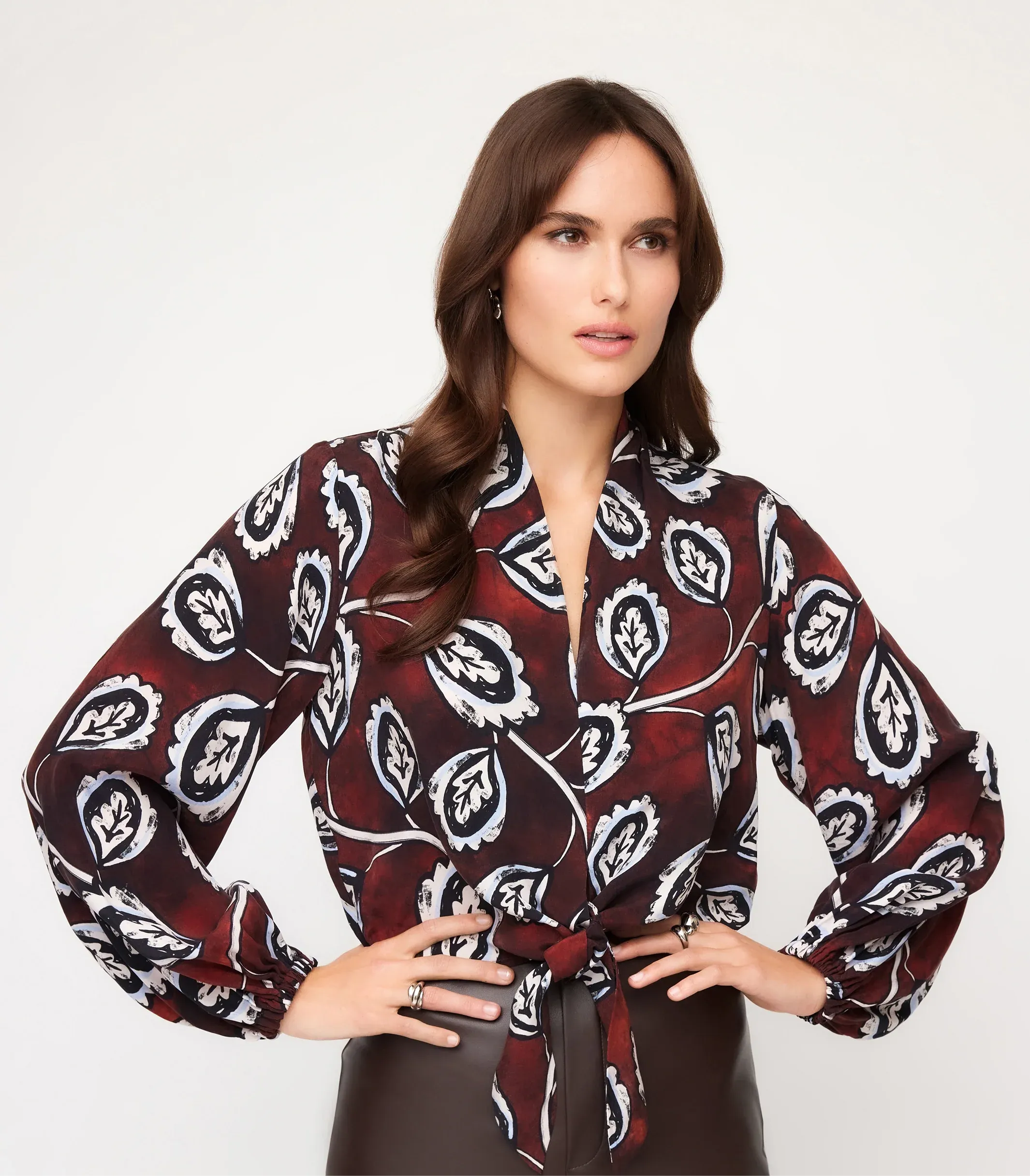 Tie Front Top