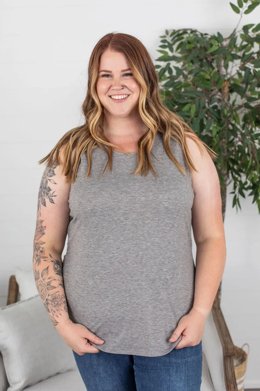 Tiffany Tank - Grey