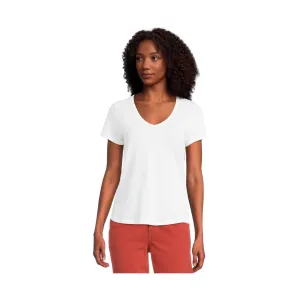 Toad & Co Women's Marley II Short Sleeve Tee - True White
