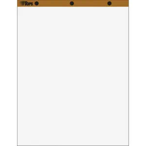 TOPS Plain Paper Easel Pads