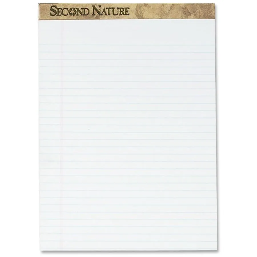 TOPS Second Nature Legal Rule Recycled Writing Pad