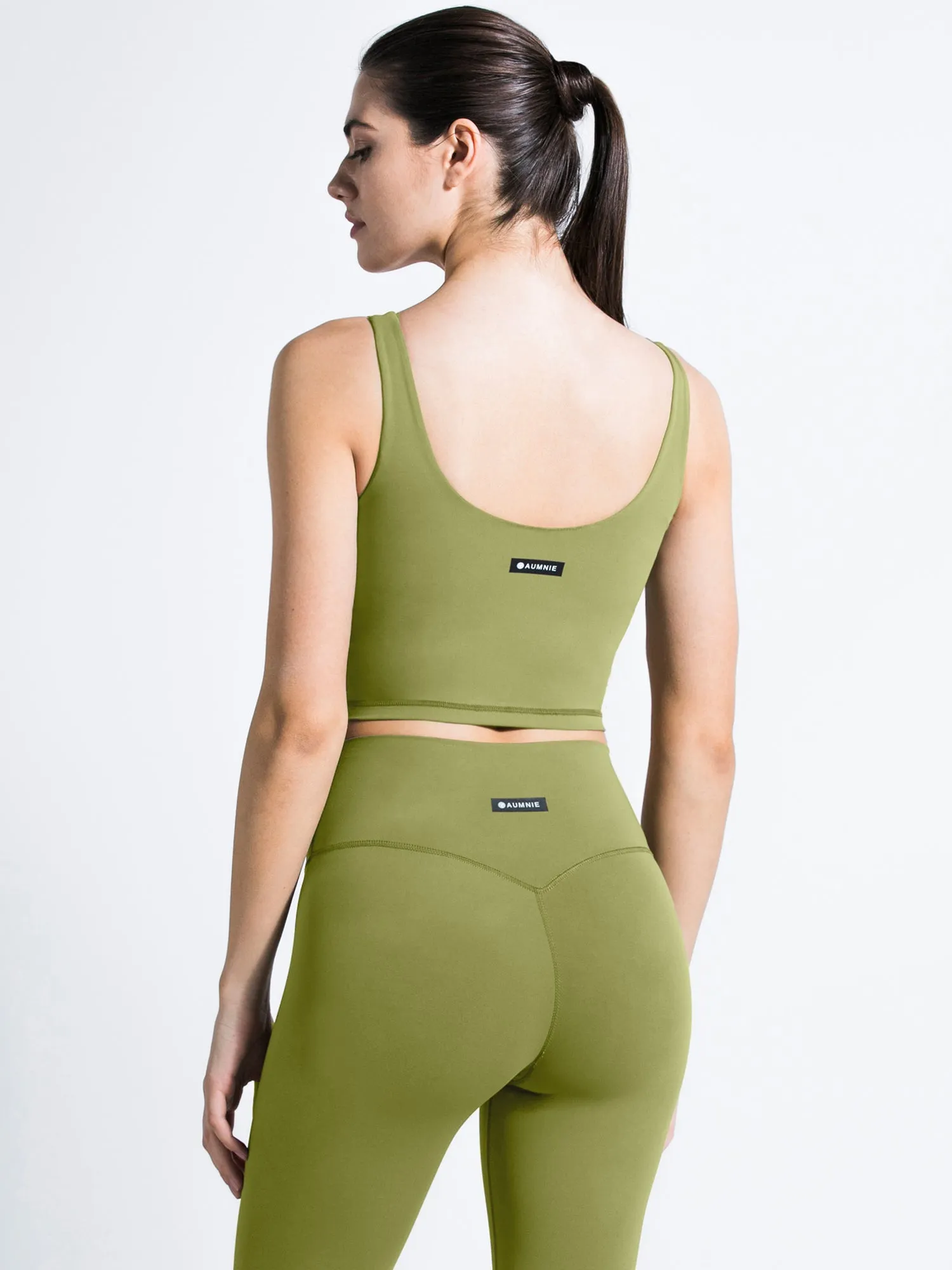 U NECK NUDE TANK