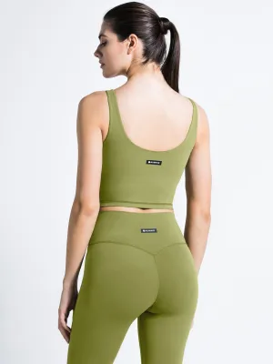 U NECK NUDE TANK