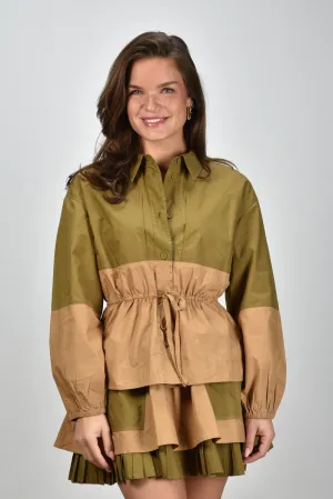 Ulla Johnson jack Arlo SP250500 sahara colorblock