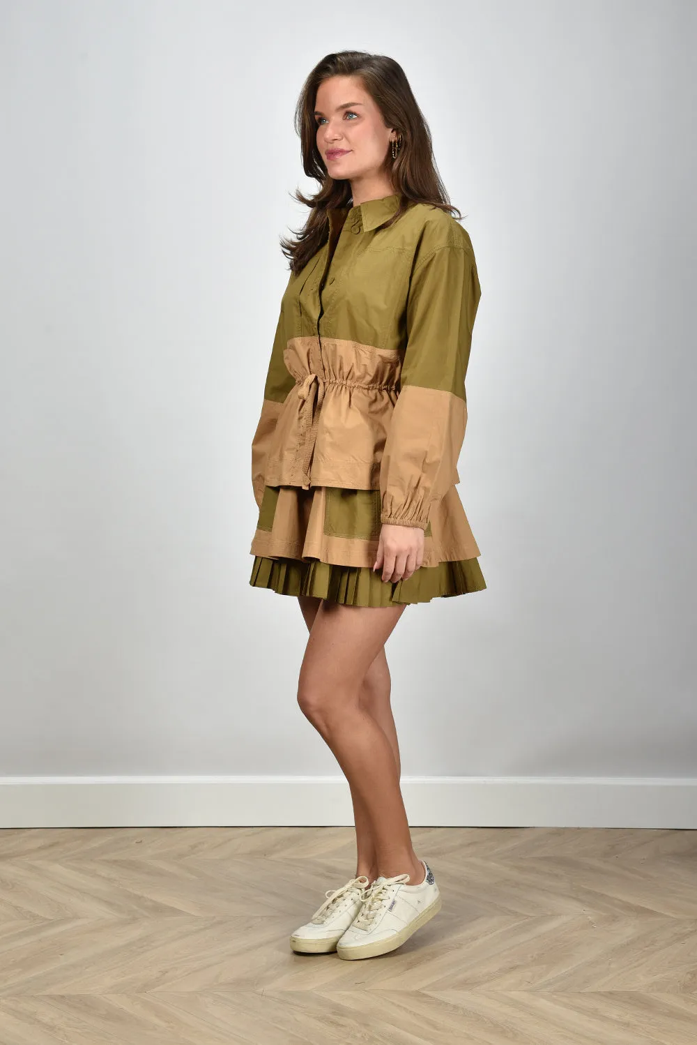 Ulla Johnson jack Arlo SP250500 sahara colorblock
